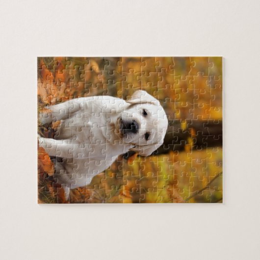 Labrador Retriever Welpe Puzzle (Horizontal)