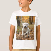 Labrador Retriever Welpe T-Shirt (Vorderseite)