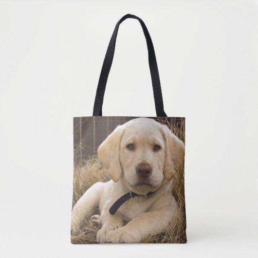Labrador Retriever Welpe Tasche (Vorderseite)
