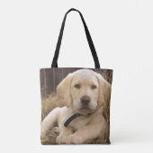 Labrador Retriever Welpe Tasche (Rückseite)