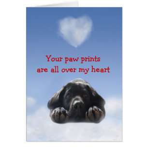 Labrador-Retriever-Welpen-Liebe-Karte
