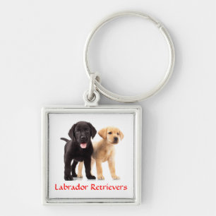 Labrador Retriever Welpen Premium Schlüsselanhänge Schlüsselanhänger