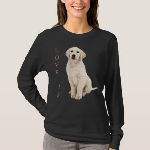 Labrador Retriever White Labrador Dog Mama T-Shirt