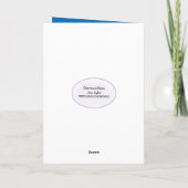 Labrador Retriever wird bald gut Karte (Rückseite)