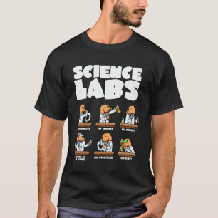 Labrador Retriever Wissenschaft Labs Lustiger Hund T-Shirt