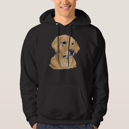 Labrador Retriever Yellow P Hoodie (Vorderseite)