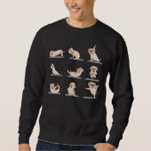 Labrador Retriever Yoga Sweatshirt (Vorderseite)