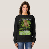 Labrador Retriever Zombies Sweatshirt (Vorne ganz)