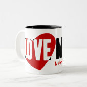 Labrador retriever zweifarbige tasse (Vorderseite Links)