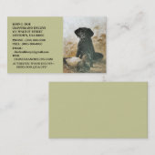 LABRADOR RETRIEVERhund- U. -LOCKVOGEL ~BUSINESS Visitenkarte (Vorne/Hinten)