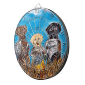 LABRADOR RETRIEVERS DARTSCHEIBE (Vorderseite rechts)