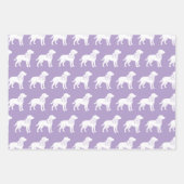 Labrador Retrievers Dog Geschenkmuster Geschenkpapier Set (Vorderseite)