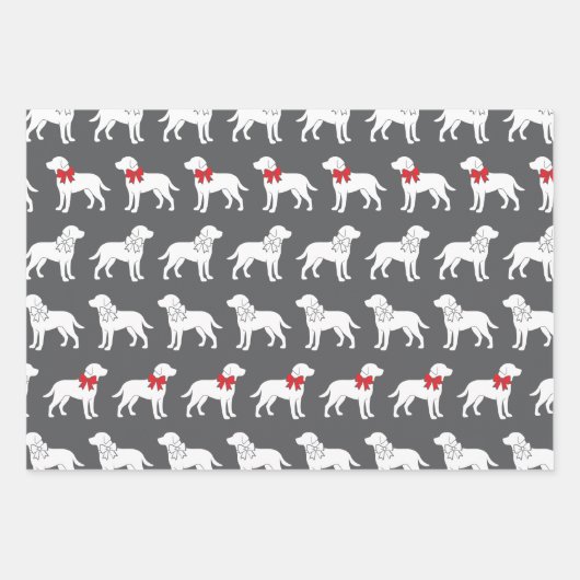 Labrador Retrievers Dog Geschenkmuster Geschenkpapier Set (Vorderseite 3)