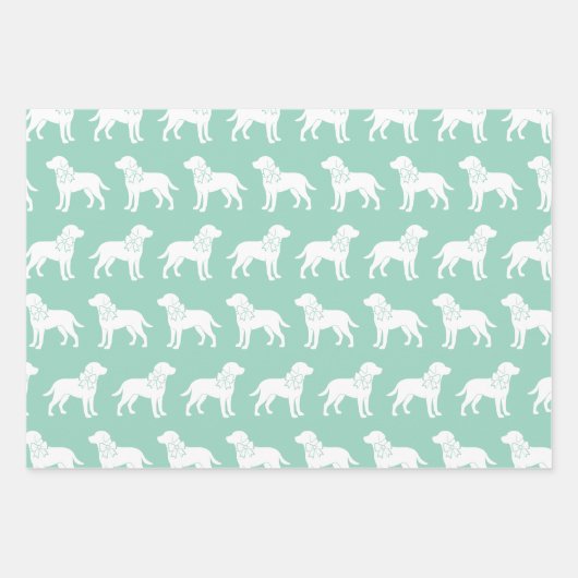Labrador Retrievers Dog Geschenkmuster Geschenkpapier Set (Vorderseite 3)