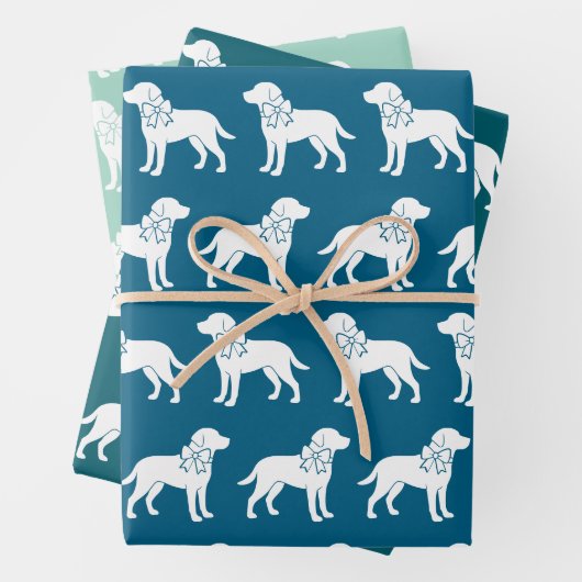 Labrador Retrievers Dog Geschenkmuster Geschenkpapier Set (Beispiel)