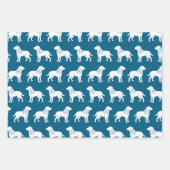Labrador Retrievers Dog Geschenkmuster Geschenkpapier Set (Vorderseite)