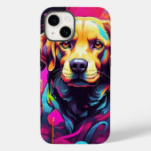 Labrador Retrievers Graffiti Case-Mate iPhone Hülle (Rückseite)