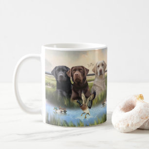 Labrador Retrievers (Jagdhunde) Kaffeetasse