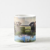 Labrador Retrievers (Jagdhunde) Kaffeetasse (Mittel)
