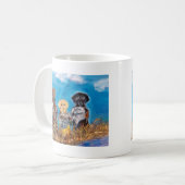 LABRADOR RETRIEVERS KAFFEETASSE (Vorderseite Links)