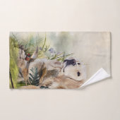 Labrador Retrievers mit Fasan,Kunst Badhandtuch Set (Handtuch)