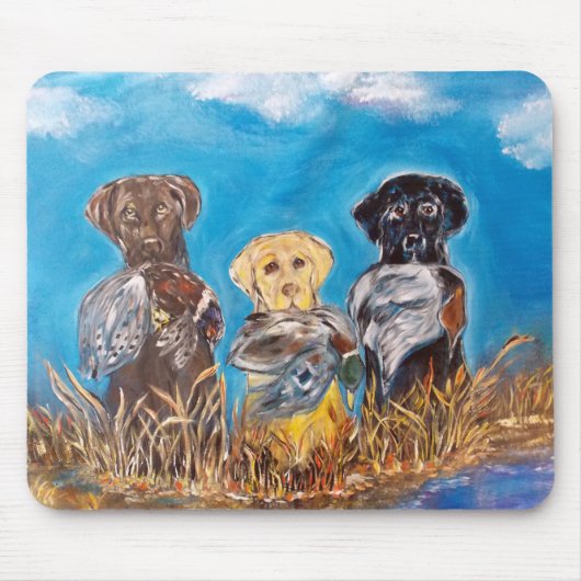LABRADOR RETRIEVERS MOUSEPAD (Vorne)
