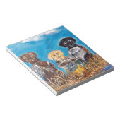 LABRADOR RETRIEVERS NOTIZBLOCK (angewinkelt)