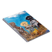 LABRADOR RETRIEVERS NOTIZBLOCK (Rechte Seite)