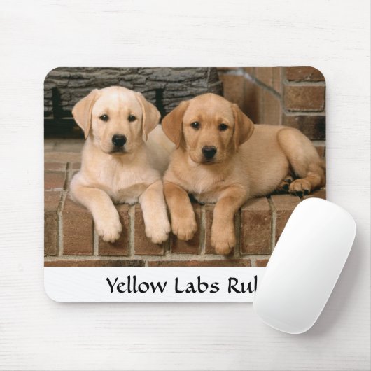 Labrador Retrievers Regel Welpen Mousepad (Mit Mouse)