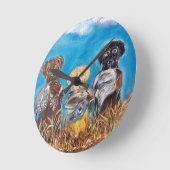 LABRADOR RETRIEVERS RUNDE WANDUHR (Winkel)