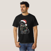 Labrador Retrievers Weihnachten T-Shirt (Vorne ganz)