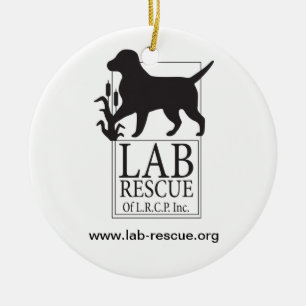 Labrador-Rettung der LRCP Keramik-Verzierung Keramik Ornament