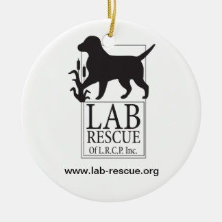 Labrador-Rettung der LRCP Keramik-Verzierung Keramik Ornament