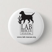 Labrador-Rettung des LRCP Knopfes Button (Vorderseite)