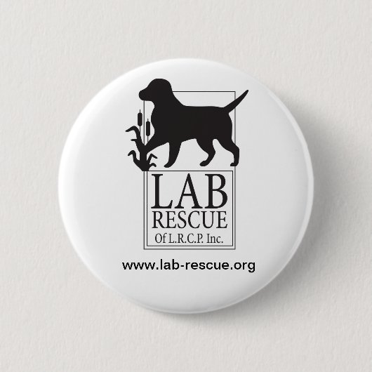 Labrador-Rettung des LRCP Knopfes Button (Vorderseite)