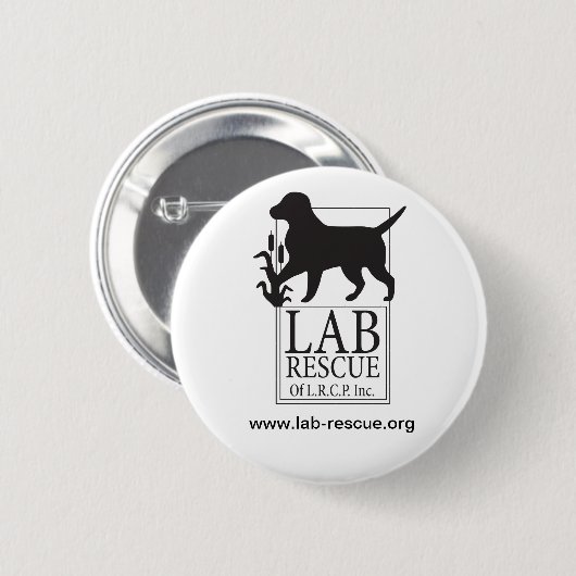 Labrador-Rettung des LRCP Knopfes Button (Vorne & Hinten)