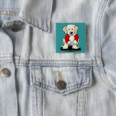 Labrador-Schaltfläche-Button Button (Beispiel)