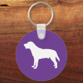 Labrador Schlüsselanhänger (Vorderseite)
