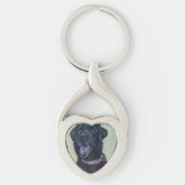 Labrador Schlüsselanhänger (Vorderseite)