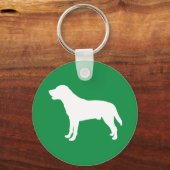 Labrador Schlüsselanhänger (Vorderseite)