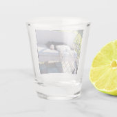 Labrador Schnapsglas (Rückseite)