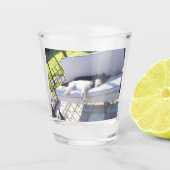 Labrador Schnapsglas (Vorderseite)