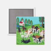 Labrador School Magnet (Vorderseite/Rückseite)