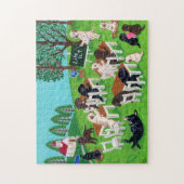 Labrador School Puzzle (Vertikal)