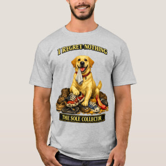 Labrador Schuhdieb | Lustige Sohlen-Sammler-Hunde- T-Shirt