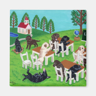 Labrador-Schule Magnet