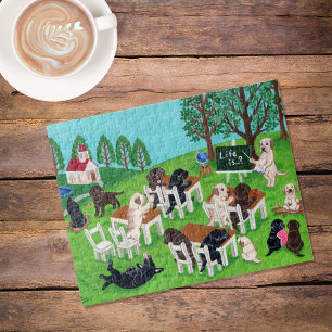 Labrador-Schule Puzzle