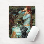Labrador (schwarz 1) - Ophelie Mousepad (Mit Mouse)