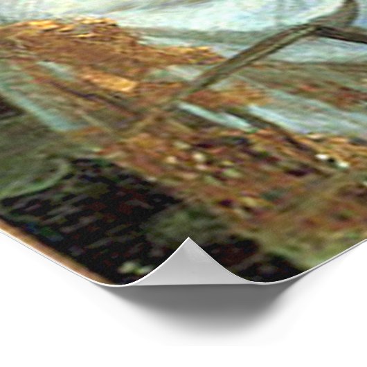 Labrador (schwarz 1) - Ophelie Poster (Ecke)