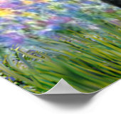 Labrador (schwarz) - Garten Poster (Ecke)